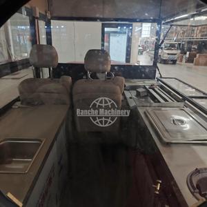 Mobile Bar Coffee Truck Street Snack Food Stall Kiosk Fully Equipped <b>BBQ</b> Pizza Hot Dog Cart Outdoor Concession Trailer - Product Image 3