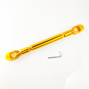 Qiangye Motorcycle <b>Stabilizer</b> Bar Gold 100mm Adjustment For Bike Modification Parts - Product Image 1