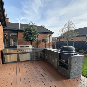 Hiện đại Modular tủ bếp tùy chỉnh thiết kế thiết lập bán buôn tủ bếp đồ nội thất các nhà sản xuất tùy chỉnh Tủ rượu Tủ thanh - Product Image 4