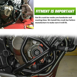 RACEPRO Accessoires de moto Protection de moteur Crash Bar Protecteurs de cadre pour Honda REBEL CMX 500 300 2017-2020 - Product Image 2