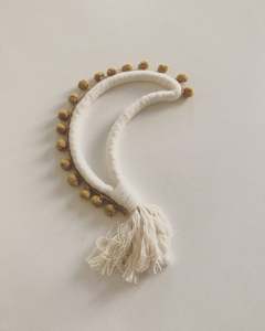 Beautifully Handmade Moon Fiber Wall <b>Hanging</b> - Product Image 1