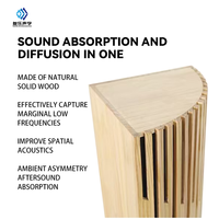 Module d'absorption acoustique basse fréquence, design moderne et écologique pour discothèques, salles de répétition, théâtres, fabriqué pour durer