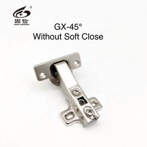 Charnière d'angle spéciale à fermeture douce pour meubles, charnière d'angle de cuisine à 45 degrés - Product Image 3