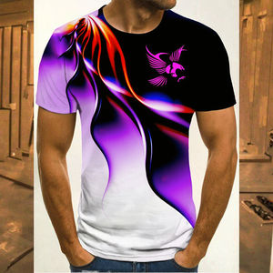 เสื้อยืดเจอร์ซีย์ผู้ชาย/ยูนิเซ็กซ์ คุณภาพสูง ทรงหลวม สไตล์ลำลอง พิมพ์ลายกราฟิกดิจิทัล 100% โพลีเอสเตอร์ ระบายอากาศได้ดี เป็นมิตรกับสิ่งแวดล้อม - Product Image 3