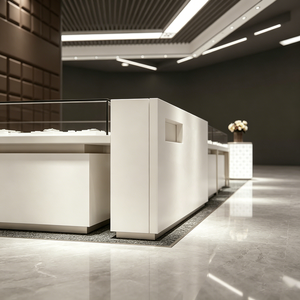 Elegante Interior Design per negozi di profumi mobili direttamente dal produttore; Interior Design per gioiellerie - Product Image 5