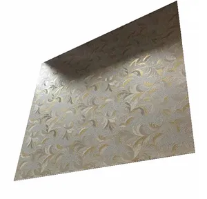 Della decorazione del pvc di soffitto del pannello di piastrelle 60x60 in cartongesso pvc soffitto di gesso di fabbrica nuovo prezzo