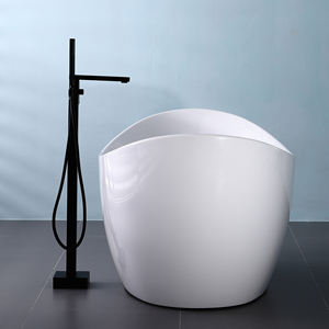 อ่างน้ำวนอ่างอาบน้ำอะคริลิคสีขาว1.5เมตรพร้อมอ่างน้ำร้อนแบบพกพาแบบล้นในร่มสำหรับใช้ในห้องน้ำสำหรับผู้ใหญ่ - Product Image 4