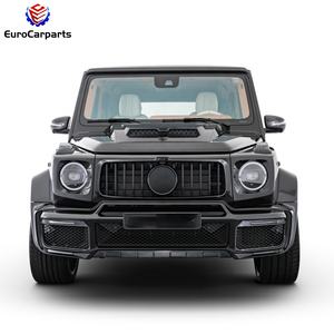 W464 W463A G63 B900 Kit Carrosserie pour W464 2019 année jusqu'à sec fibre de carbone accessoire de voiture pare-chocs garniture couverture Fender Air Vents - Product Image 5