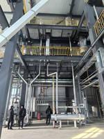 Ligne de production d'huile de tournesol industrielle complète 50TPD avec système d'extraction au hexane et machine de raffinage
