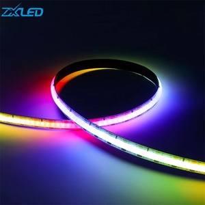 Dream Color 5V 12V 24V WS2811 WS2812B Tira de <span class=keywords><strong>LED</strong></span> RGB flexible Tira de luces inteligentes Tira de <span class=keywords><strong>LED</strong></span> Cob direccionable <span class=keywords><strong>para</strong></span> decoraciones - Product Image 1