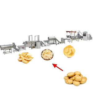 ポテトチップス家庭用機械ジャガイモを切る機械70-80キログラム/時間揚げたジャガイモ機械生産ライン