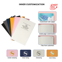 Carnet personnalisé A5 A6 en tissu de lin, couverture rigide A5, logo personnalisé, estampage or/argent, carnet ligné, journal