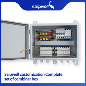 Zonne-Energie Pv Saipwell Combiner Box Met Bliksembeveiliging 15a 4Strings 1000V Voor Zonnepaneel 550V Dc Stroomonderbreker Paneel Solar - Product Image 4