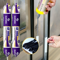 Sellador Estructural Transparente de Silicona GF998 para Puertas y Ventanas, Promocional para la Construcción