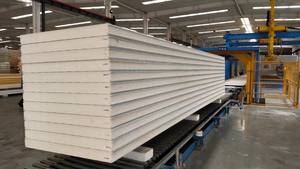 건설 식품용 15cm 두꺼운 내화 B1 등급 단열 친환경 산업용 폴리 우레탄 냉장 패널 - Product Image 5