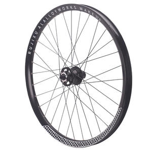 Jeu <span class=keywords><strong>de</strong></span> roues <span class=keywords><strong>VTT</strong></span> tout-terrain RUJIXU à disque, neuf griffes, trois dents, double couche, durabilité accrue, compatible tubeless, DM/AM - Product Image 2
