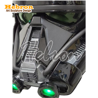 Casque personnalisé Star Wars Mandalorian Death Soldiers pour collection, cosplay, accessoires de personnage de film, activités et spectacles