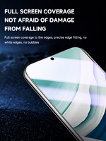 Pelindung Layar Full Cover untuk Huawei MATE 70 60 P30 P20 Lite P20 Pro 9D Kaca Tempered Huawei Honor 8A 8X 9A 9X Kaca