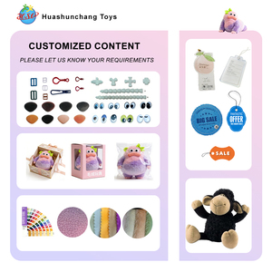 Jouets en peluche pour bébé en forme de <span class=keywords><strong>mouton</strong></span> personnalisés en gros, peluche amusante et moelleuse, animal en peluche pour bébé, jouet de réconfort - Product Image 3