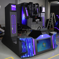 Chaise de réalité virtuelle populaire 2024 Haute résolution 720 Rotation Machine de jeu Simulateur de montagnes russes VR 720 degrés
