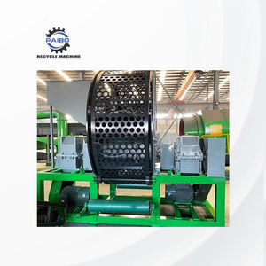 <span class=keywords><strong>Mini</strong></span> déchiqueteuse de pneus de séparation en caoutchouc efficace pompe à noyau de conception à Double arbre pour coupe-pneu de recyclage à petite échelle - Product Image 2