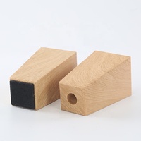 20 ans d'expérience fournisseur chinois Qualité Sécurité Plastique Grain de bois Accessoires de meubles Pieds de canapé
