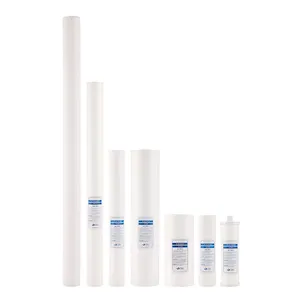 Depth Filtration PP Sediment 10 Inch 20 Inch 30 Inch 40 Inch 5 Micron PP Melt Blown Filter Cartridge For Industrial Use