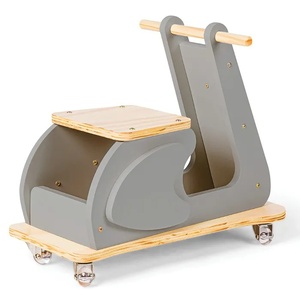 Voiture en <span class=keywords><strong>bois</strong></span> de style <span class=keywords><strong>moto</strong></span>, vélo d'équilibre pour enfants, voiture en <span class=keywords><strong>bois</strong></span> pour l'apprentissage précoce et la conduite adaptée aux enfants - Product Image 1