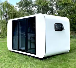 Suihe 4m 20ft 40ft Modular Prefab Tiny Homes Container Office Portable Apple Home Pod Movable Apple Cabin