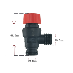 Válvulas de alivio de seguridad plásticas vendedoras calientes del precio de fábrica para la caldera de gas - Product Image 2