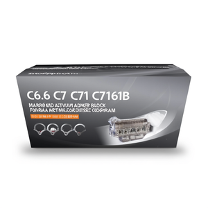 ชุดประกอบบล็อกกระบอกสูบเครื่องยนต์ดีเซลขนาดกลาง C6.6 C7 C7.1 C7.61B สำหรับรถตักเหมือง - Product Image 1