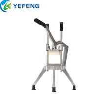 Handmatige fruit- en groentesnijder, commerciële voedselsnijder, aluminiumlegering snijmachine, frietsnijder voor thuis, restaurant en keuken