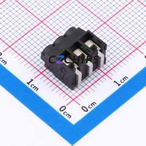 930-D-SMD-DS/03 Screw Terminal Block SMD,P=3.5mm Connector ( Construction: 1x3P )( Pitch: 3.5mm )( Color: Black ) - Product Image 2