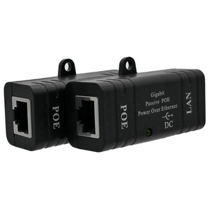 Nhà Máy Bán buôn 1000Mbps Thụ động PoE điện qua <span class=keywords><strong>Ethernet</strong></span> <span class=keywords><strong>RJ45</strong></span> phun Splitter Wall Mount <span class=keywords><strong>Adapter</strong></span> cho IP Camera - Product Image 4