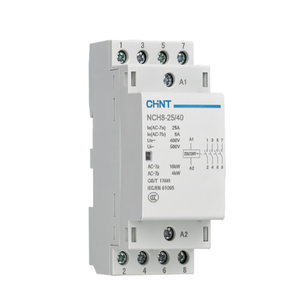 คอนแทคเตอร์ <span class=keywords><strong>CHINT</strong></span> IEC/EN 61095 NCH8 แบบโมดูลาร์ สูงสุด 20A 25A <span class=keywords><strong>40A</strong></span> 63A 230V 400V AC50/60Hz AC-1-7a-7b 20-63A - Product Image 5