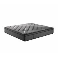 Matelas orthopédique à ressorts ensachés en gros, mousse à mémoire de forme en gel de latex sain pour chambre à coucher, taille complète, compressé dans une boîte