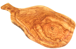 Handcrafted Olive <b>Wood</b> Serving Trays (Live Edge) - Product Image 3