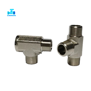 Raccords de tuyauterie en <span class=keywords><strong>acier</strong></span> forgé de haute qualité et lisses DI ASME 1/2' TEE Classe 150 GAS F/M Tee Nipple Robinet à bille A105 Raccord de robinet - Product Image 3