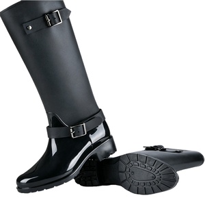 <span class=keywords><strong>Botas</strong></span> <span class=keywords><strong>de</strong></span> Lluvia <span class=keywords><strong>de</strong></span> PVC para Mujer, Personalizadas, Económicas, Antideslizantes, Impermeables, para Montar a Caballo - Product Image 3