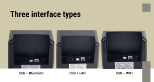 Imprimante <span class=keywords><strong>thermique</strong></span> 80mm Machine de reçu de cuisine utilisée pour le menu du restaurant Caissier de réception et utilisation de la cuisine arrière - Product Image 4