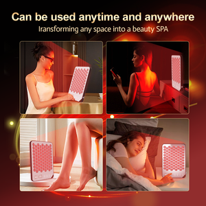Lampu Terapi Inframerah Portabel untuk Pereda Nyeri dengan Panjang Gelombang Khusus 660nm 850nm, Perangkat Terapi Cahaya Merah untuk Seluruh Tubuh - Product Image 2