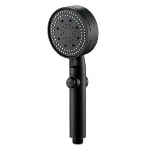 Hot Sell Shower Head 5 modo economia de água ajustável alta pressão Híbrido de chuveiro quente e frio na parede chuva escondida chuveiro conjunto