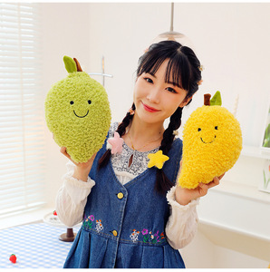 Fruit Plush Toy Mango Melancia Morango Plush Brinquedos Custom Made Decoração Travesseiro Soft Plush Toy - Product Image 4