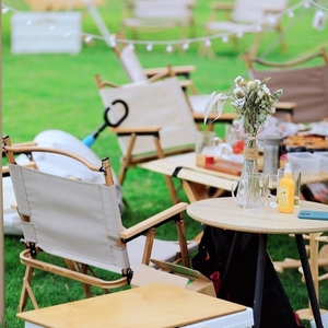 <span class=keywords><strong>Fauteuil</strong></span> de loisirs d'extérieur Kermit avec coussin en coton - Chaise de plage moderne en acier inoxydable, portable et pliable pour la maison et l'atelier - Product Image 4