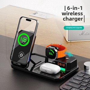 Caricabatteria da auto senza fili magnetico sei-In-<span class=keywords><strong>uno</strong></span> diretto dalla fabbrica 30W con <span class=keywords><strong>ricarica</strong></span> rapida multifunzione PD per Laptop <span class=keywords><strong>Mobile</strong></span> - Product Image 5