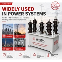 Transformateur combiné CT/VT classe 0,2S JLS-10 200/5A 10kV à connexion V/V