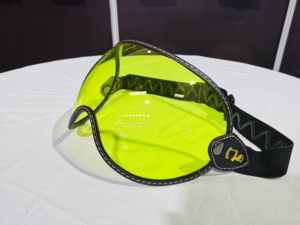 Có thể điều chỉnh dây đeo Goggle ống kính bong bóng Visor mặt lá chắn mặt nạ cho xe máy Mũ Bảo Hiểm Moto capacete casco nửa mở mặt Mũ bảo hiểm - Product Image 4