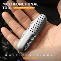 2CR13 Acier Multifonctionnel Outil Pliant Camping Survie En Plein Air Couteau De Poche Multi Outil