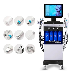 เครื่องพ่นน้ำแรงดันสูง 14 in 1 สำหรับทำทรีทเมนท์ผิวหน้าแบบไฮโดร บับเบิ้ล อควา พีล ยอดขายดี เครื่องดูแลผิวหน้า ขัดผิวด้วยระบบไมโครเดอร์มาเบรชั่น - Product Image 2