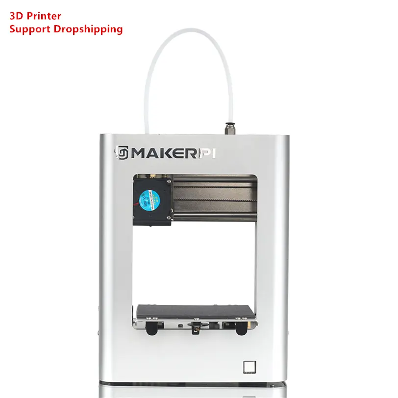 MakerPi-Mini imprimante 3D M1 pour enfants, petite taille, volume de construction, filetage 100x100x100 pouces, pour l'éducation